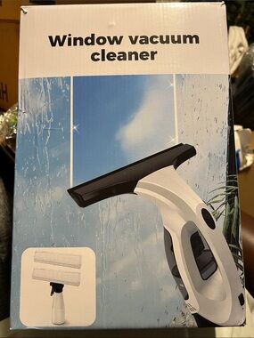 Window Vacuum Cleaner - White